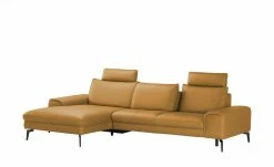 Wohnwert Ecksofa Leder Kalea | Kurkuma (Gelb-Braun) links Erweiterte Funktion -Sofas Verkaufsladen 27406183 16 202108121318