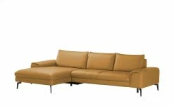 Wohnwert Ecksofa Leder Kalea | Kurkuma (Gelb-Braun) links Erweiterte Funktion -Sofas Verkaufsladen 27406183 18 202108121318