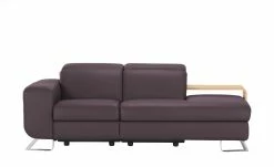 JOOP! Ledersofa 8151 | Purple (Dunkellila) links, links