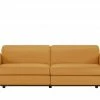 JOOP! Ledersofa 8151 | Safran (Gelb-Orange)