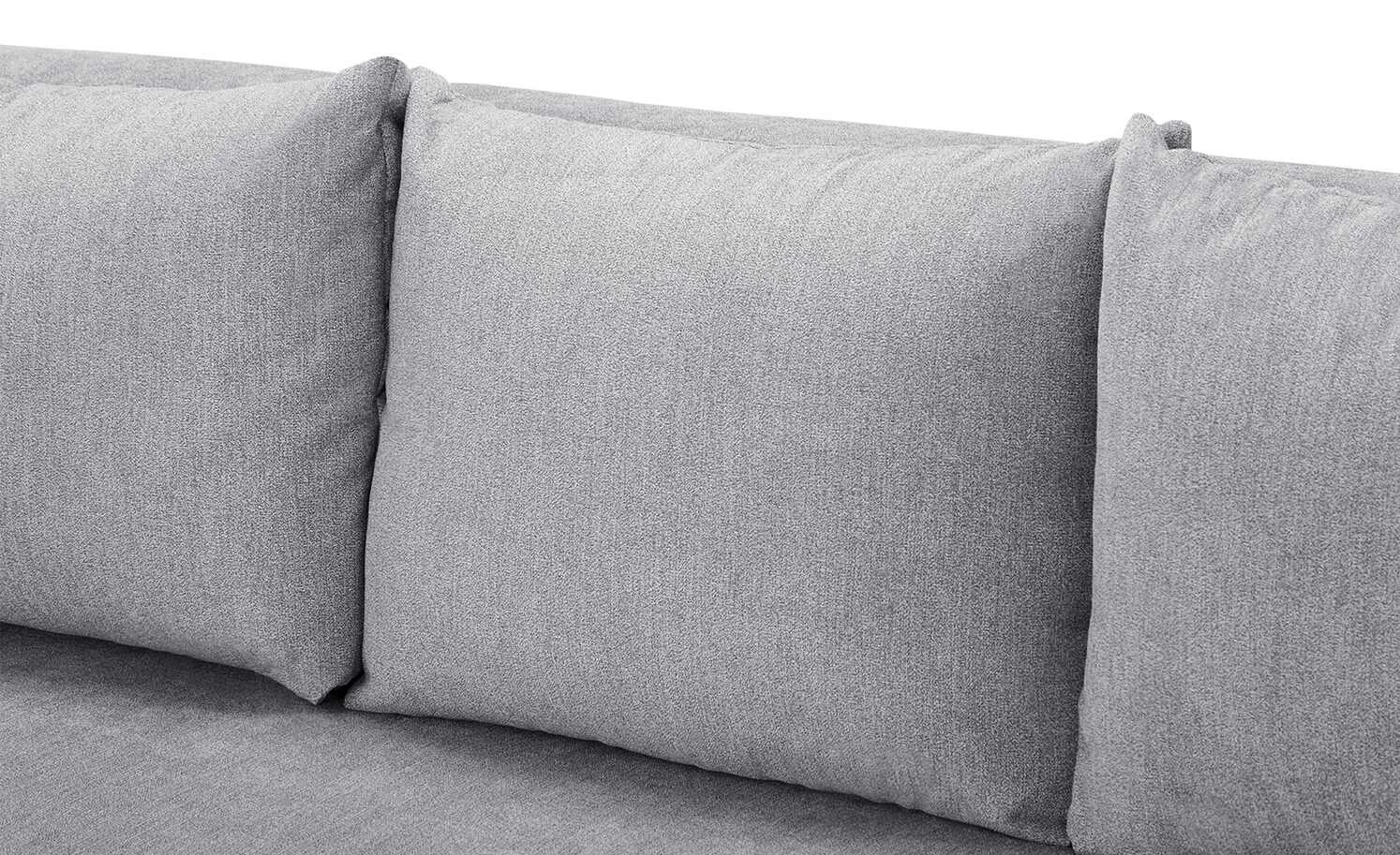 smart Schlafsofa Alma | Hellgrau 5 smart Schlafsofa Alma | Hellgrau – Bild 3