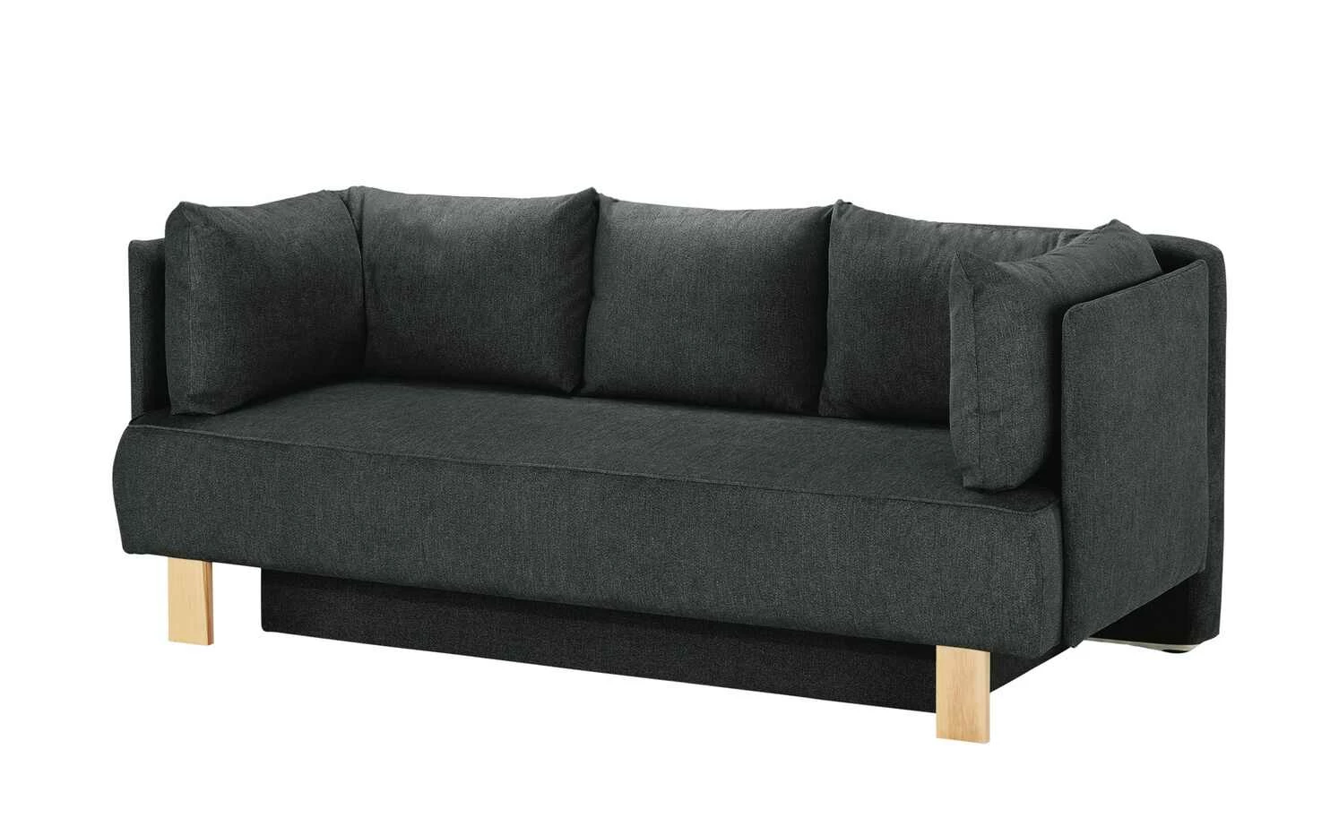 smart Schlafsofa Alma | Schwarz 9 smart Schlafsofa Alma | Schwarz – Bild 7