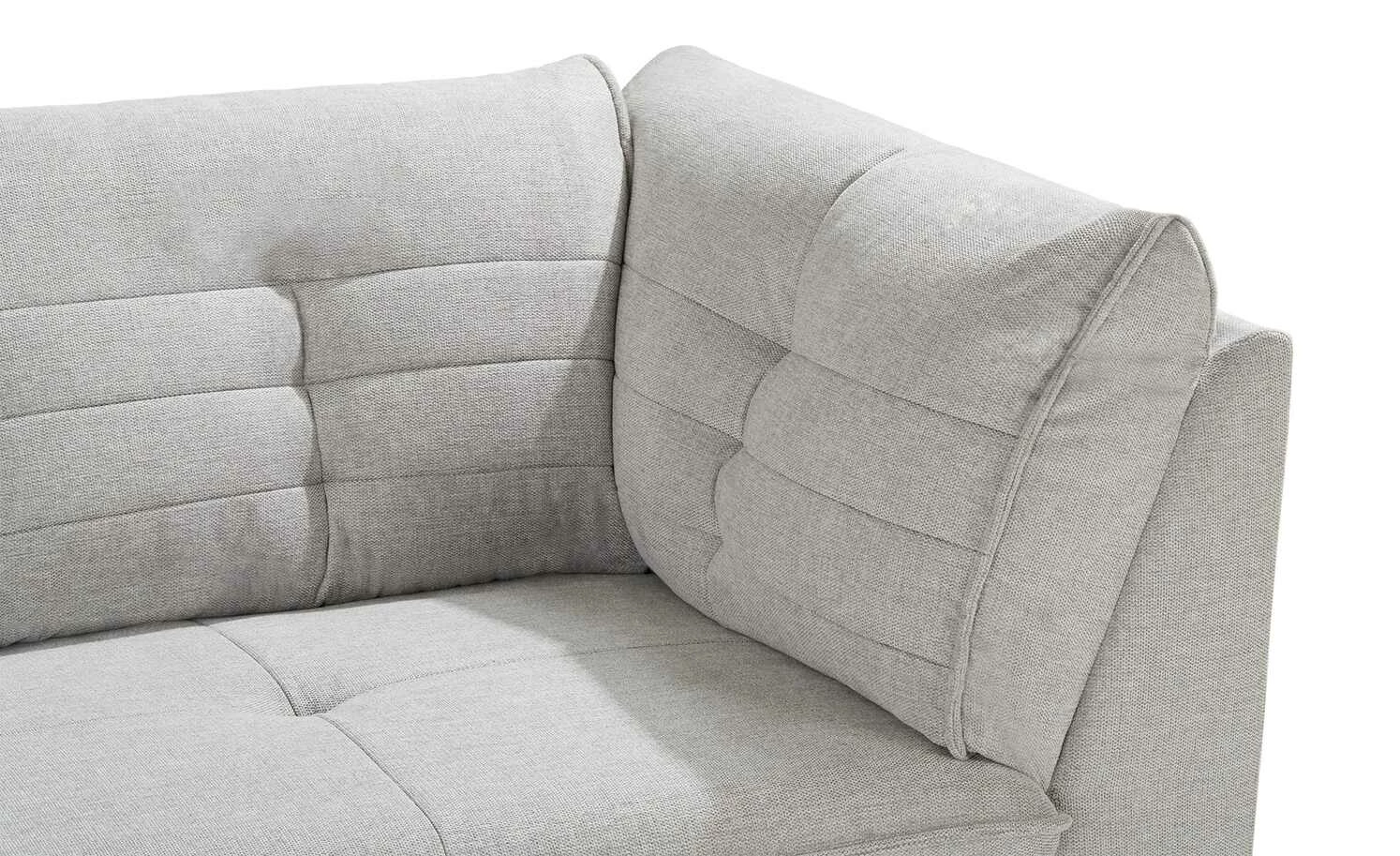 smart Ecksofa Imperia | Hellgrau links 7 smart Ecksofa Imperia | Hellgrau links – Bild 5