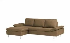 smart Ecksofa Okelani | Braun links Mikrofaser -Sofas Verkaufsladen 27407423 5 202105061241
