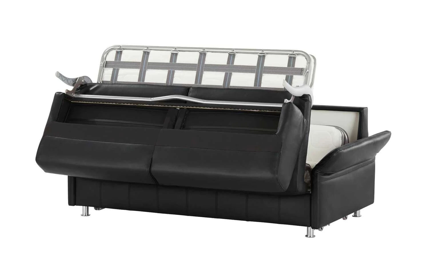 Schlafsofa München | Schwarz 7 Schlafsofa München | Schwarz – Bild 5