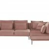 switch Ecksofa Livio | Altrosa rechts