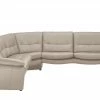 smart Ecksofa Melodie | Beige Leder links
