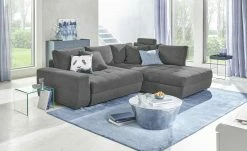 bobb Ecksofa Arissa de Luxe | Stone (Grau) rechts