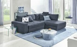 bobb Ecksofa Arissa de Luxe | Marine (Blau) rechts
