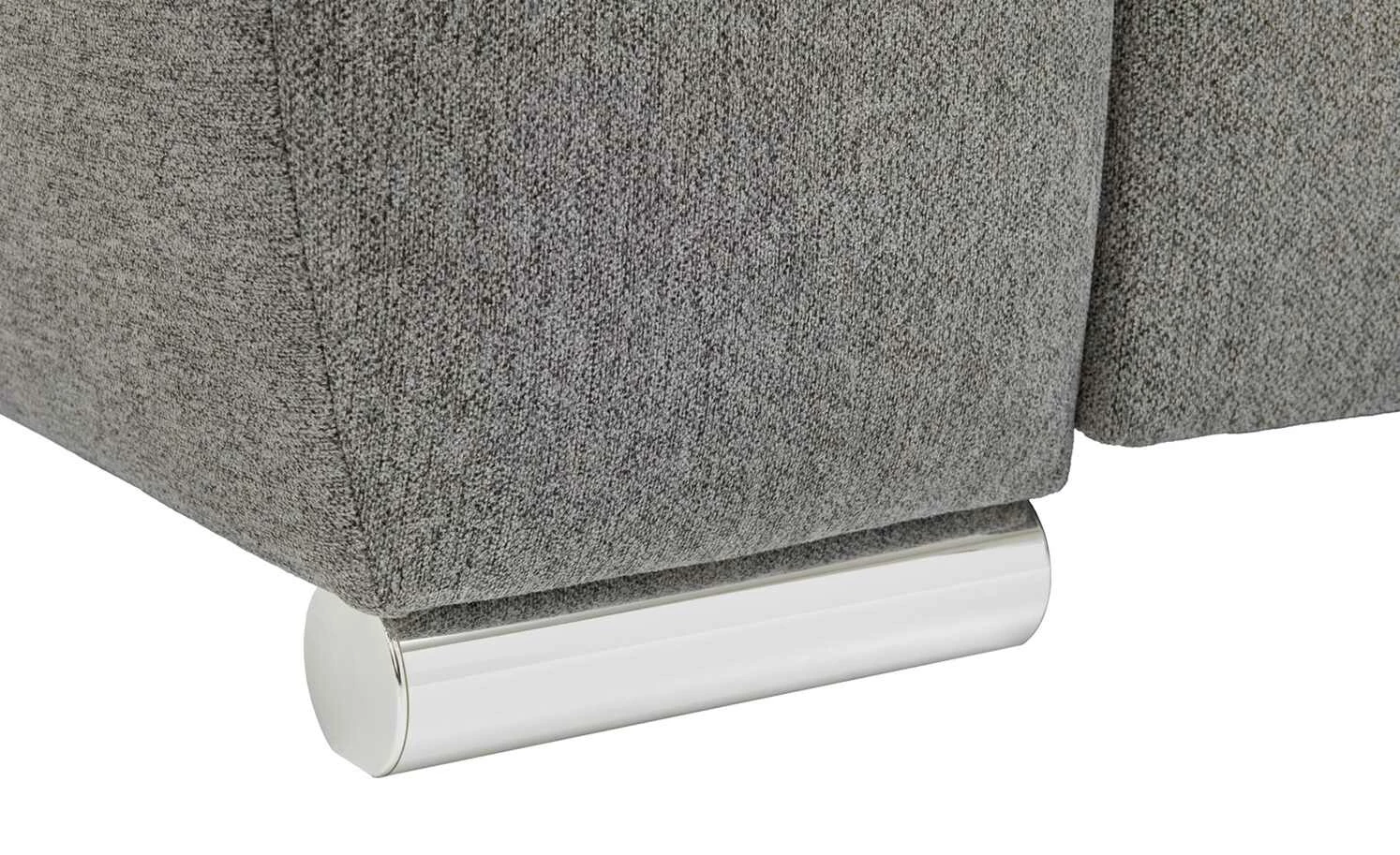 bobb Ecksofa Soumia | Arctic Grey (Grau) rechts Webstoff 9 bobb Ecksofa Soumia | Arctic Grey (Grau) rechts Webstoff – Bild 7