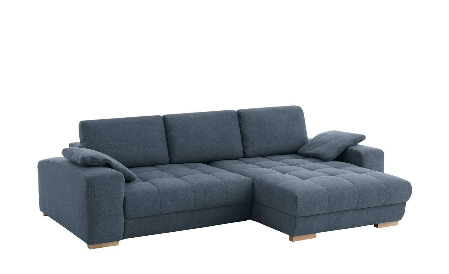 bobb Ecksofa Caro | Marine (Blau) Webstoff (Nachhaltig) rechts Erweiterte Funktion 4 bobb Ecksofa Caro | Marine (Blau) Webstoff (Nachhaltig) rechts Erweiterte Funktion – Bild 2