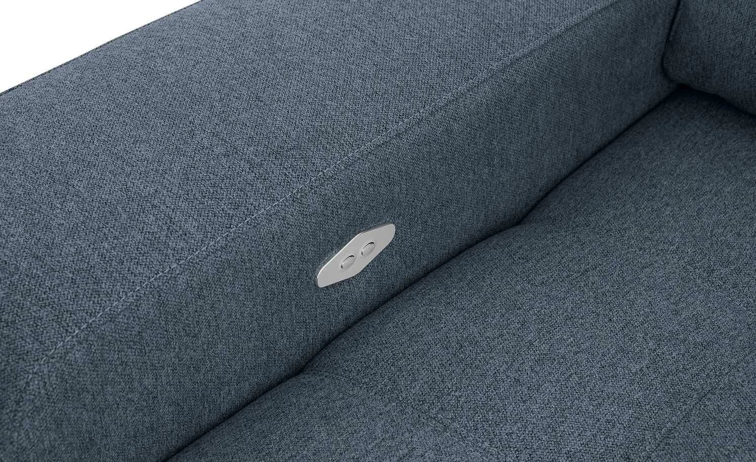 bobb Ecksofa Caro | Marine (Blau) Webstoff (Nachhaltig) rechts Erweiterte Funktion 12 bobb Ecksofa Caro | Marine (Blau) Webstoff (Nachhaltig) rechts Erweiterte Funktion – Bild 10