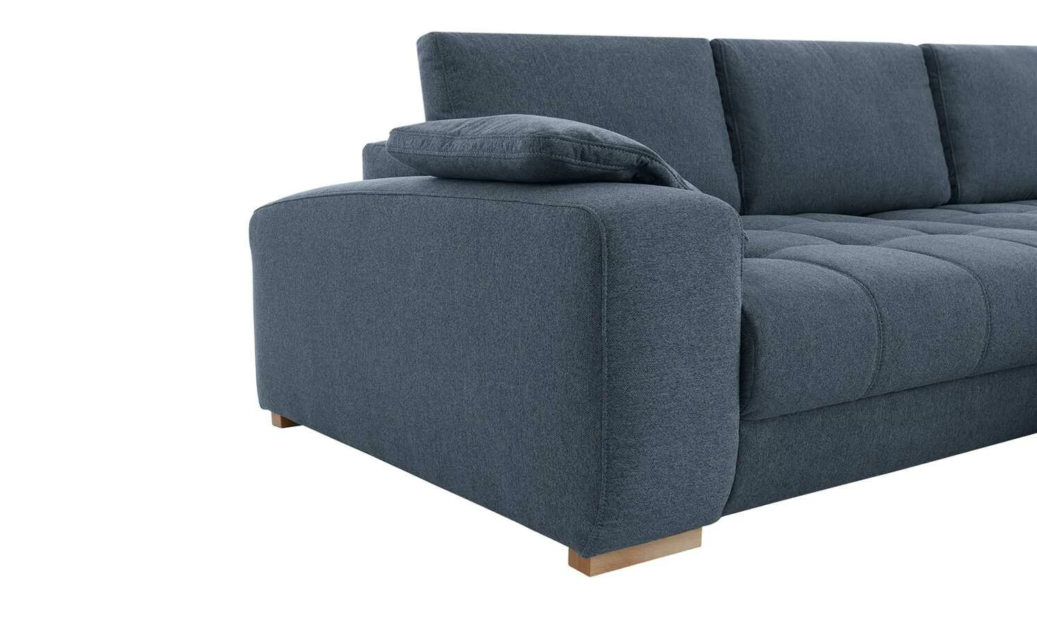 bobb Ecksofa Caro | Marine (Blau) Webstoff (Nachhaltig) rechts Erweiterte Funktion 6 bobb Ecksofa Caro | Marine (Blau) Webstoff (Nachhaltig) rechts Erweiterte Funktion – Bild 4
