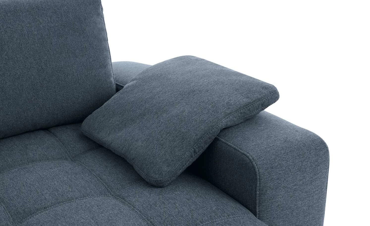 bobb Ecksofa Caro | Marine (Blau) Webstoff (Nachhaltig) rechts Erweiterte Funktion 10 bobb Ecksofa Caro | Marine (Blau) Webstoff (Nachhaltig) rechts Erweiterte Funktion – Bild 8