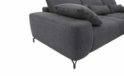 bobb Ecksofa mit Boxspringpolsterung Filis de Luxe | Webstoff (Nachhaltig) Stone (Grau) rechts Schwarz -Sofas Verkaufsladen 27408493 10 202203231234