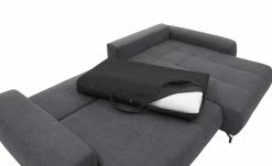 bobb Ecksofa mit Boxspringpolsterung Filis de Luxe | Webstoff (Nachhaltig) Stone (Grau) rechts Schwarz -Sofas Verkaufsladen 27408493 8 202203231234