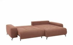 bobb Ecksofa mit Boxspringpolsterung Filis de Luxe | Webstoff (Nachhaltig) Coral (Kupfer) rechts Schwarz -Sofas Verkaufsladen 27408497 7 202203231234