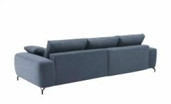 bobb Ecksofa mit Boxspringpolsterung Filis de Luxe | Webstoff (Nachhaltig) Marine (Blau) rechts Schwarz -Sofas Verkaufsladen 27408500 12 202203231234