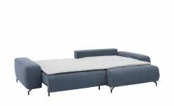 bobb Ecksofa mit Boxspringpolsterung Filis de Luxe | Webstoff (Nachhaltig) Marine (Blau) rechts Schwarz -Sofas Verkaufsladen 27408500 9 202203231234