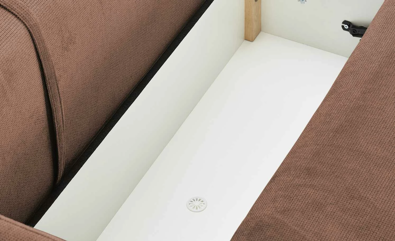 bobb Ecksofa mit Boxspringpolsterung Lisa de Luxe | Coral (Braun) rechts Webstoff 12 bobb Ecksofa mit Boxspringpolsterung Lisa de Luxe | Coral (Braun) rechts Webstoff – Bild 10