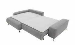 bobb Ecksofa mit Boxspringpolsterung Filis de Luxe | Webstoff (Nachhaltig) Hellgrau links Schwarz -Sofas Verkaufsladen 27408513 5 202203231234