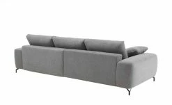 bobb Ecksofa mit Boxspringpolsterung Filis de Luxe | Webstoff (Nachhaltig) Hellgrau links Schwarz -Sofas Verkaufsladen 27408513 6 202203231234