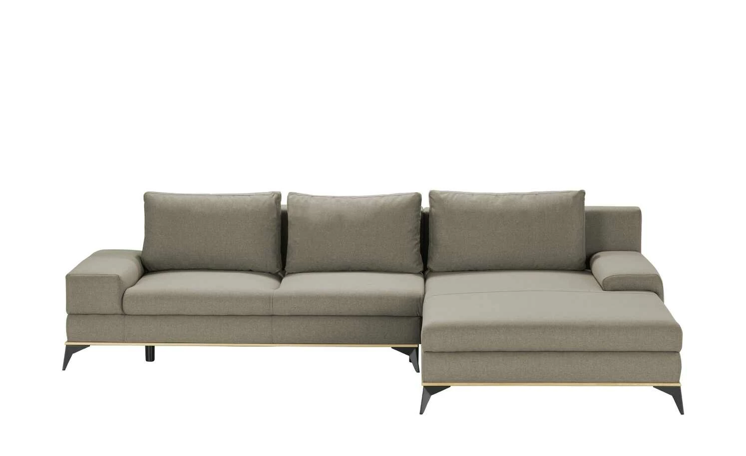 switch Ecksofa Manila | Cappuccino meliert (Grau-Braun) rechts ohne 3 switch Ecksofa Manila | Cappuccino meliert (Grau-Braun) rechts ohne