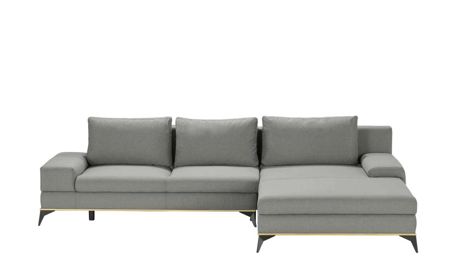 switch Ecksofa Manila | Grau meliert rechts ohne 3 switch Ecksofa Manila | Grau meliert rechts ohne