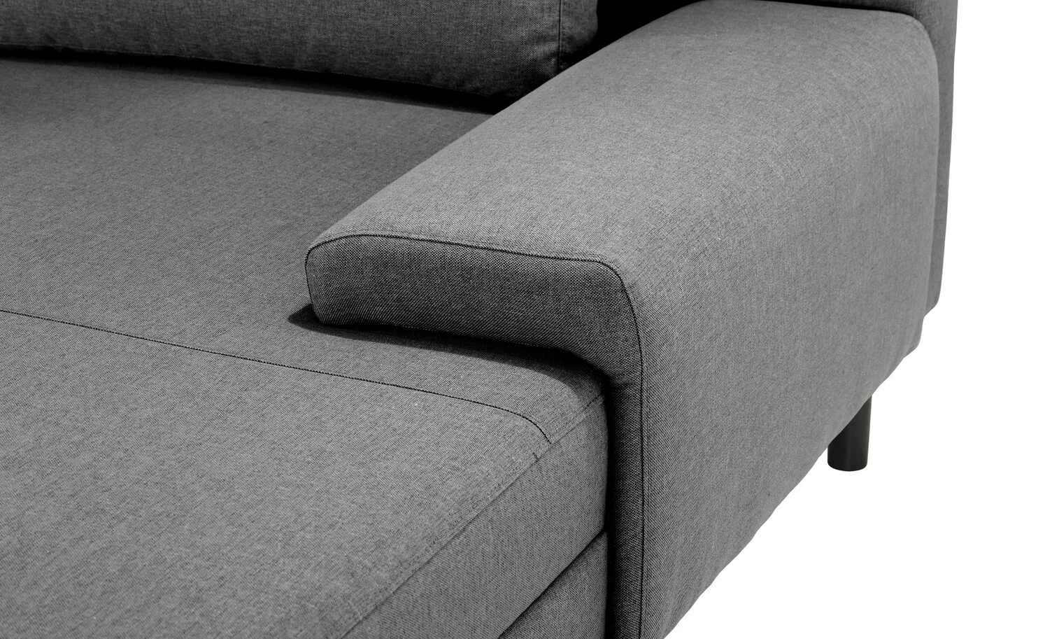 switch Ecksofa Manila | Schwarz-Weiß meliert (Anthrazit) rechts ohne 5 switch Ecksofa Manila | Schwarz-Weiß meliert (Anthrazit) rechts ohne – Bild 3