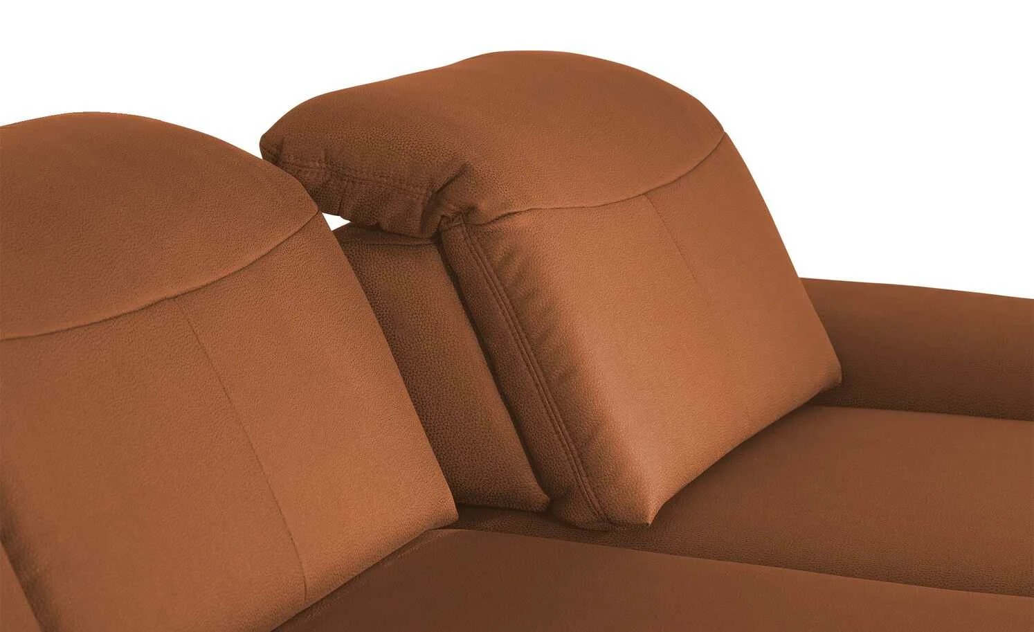 Lounge Collection Ecksofa Kathrin | Terracotta (Orange) links Grundfunktion 4 Lounge Collection Ecksofa Kathrin | Terracotta (Orange) links Grundfunktion – Bild 2