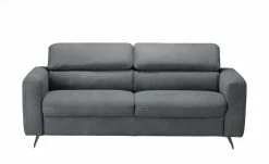 Wohnwert Ledersofa Carisma | Graphit (Dunkelgrau)