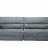 Wohnwert Ledersofa Carisma | Steel (Grau) Grundfunktion