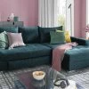 bobb Ecksofa Melody | Ocean (Blau) Mikrofaser rechts