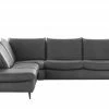 Wohnwert Ecksofa Leder Yola | Anthrazit (Dunkelgrau) links ohne -Sofas Verkaufsladen 28400012 8 202108172241
