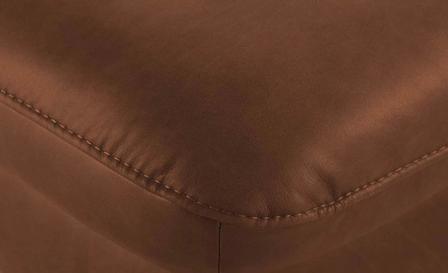 Wohnwert Ecksofa Leder Yola | Cognac (Braun-Orange) links ohne 7 Wohnwert Ecksofa Leder Yola | Cognac (Braun-Orange) links ohne – Bild 5