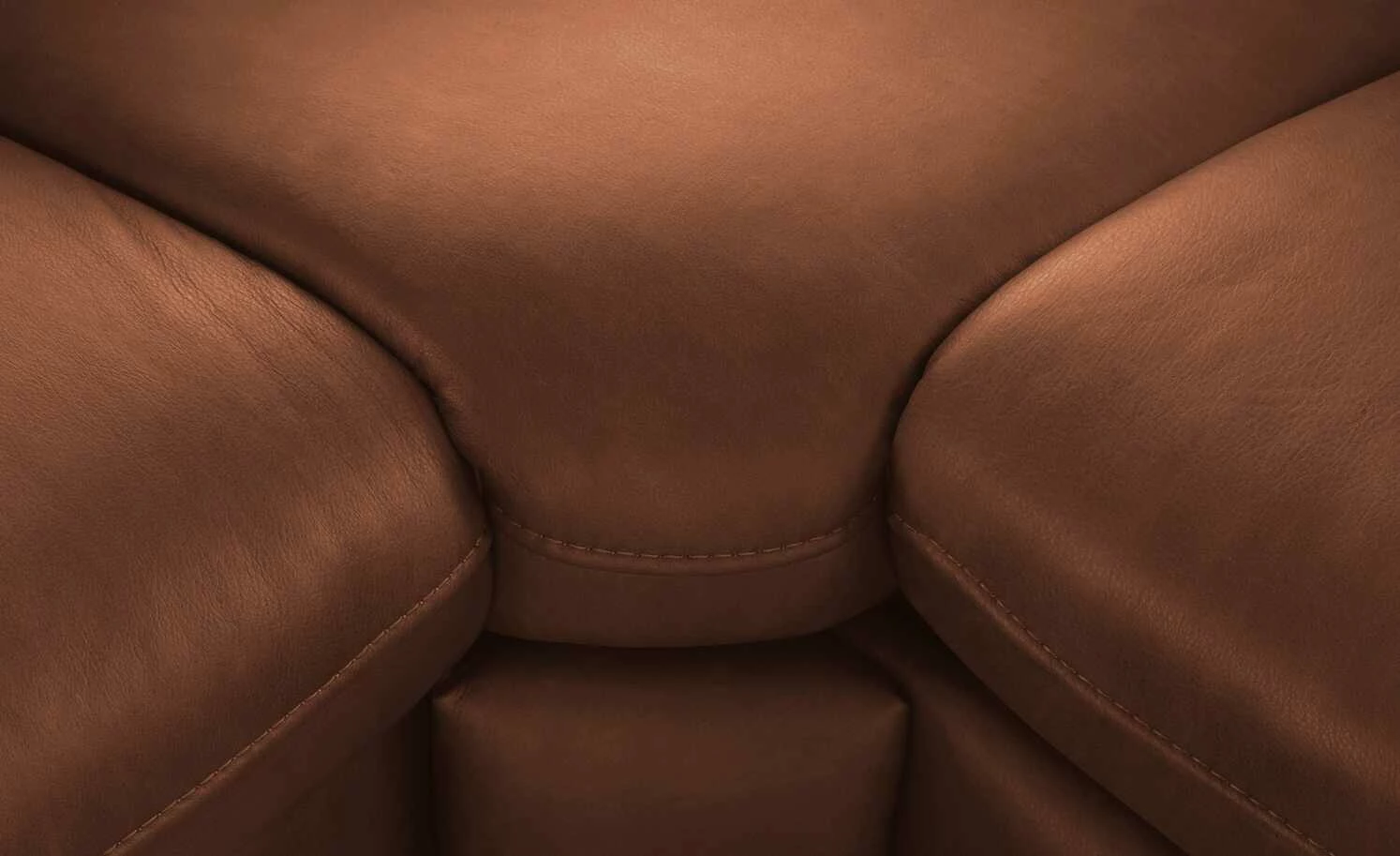 Wohnwert Ecksofa Leder Yola | Cognac (Braun-Orange) links ohne 11 Wohnwert Ecksofa Leder Yola | Cognac (Braun-Orange) links ohne – Bild 9