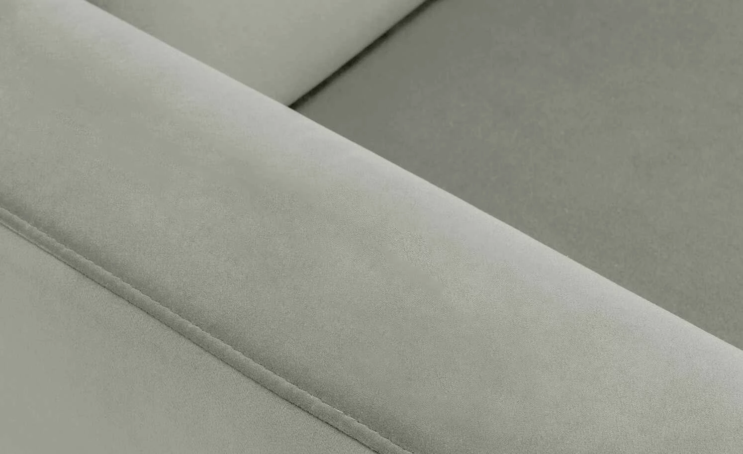 meinSofa Wohnlandschaft Grace | Silver (Hellgrau) rechts ohne 5 meinSofa Wohnlandschaft Grace | Silver (Hellgrau) rechts ohne – Bild 3