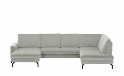 meinSofa Wohnlandschaft Grace | Silver (Hellgrau) rechts ohne