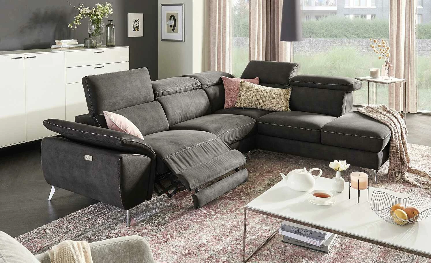 uno Ecksofa Danae | rechts 4 uno Ecksofa Danae | rechts – Bild 2