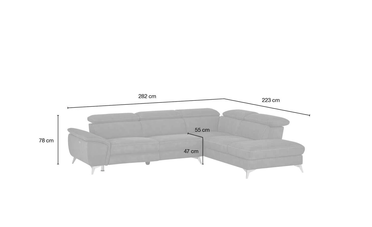 uno Ecksofa Danae | rechts 21 uno Ecksofa Danae | rechts – Bild 19