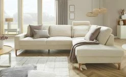 VIVA Cord-Sofa Capa | Nature (Beige) rechts