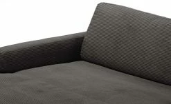 VIVA Cord-Sofa Dopa | Dark Grey (Grau) links -Sofas Verkaufsladen 28402393 7 202109212232