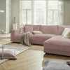 VIVA Cord-Ecksofa Sila | Rosa rechts -Sofas Verkaufsladen 28402443 10 202109211234