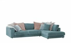 VIVA Cord-Ecksofa Sila | Petrol rechts -Sofas Verkaufsladen 28402445 10 202109211234