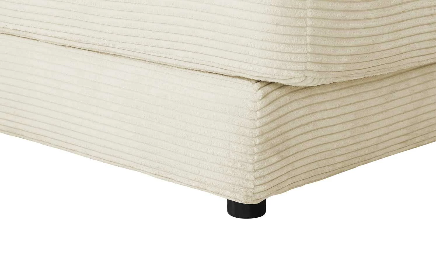VIVA Cord-Ecksofa Sila | Nature (Creme) rechts 12 VIVA Cord-Ecksofa Sila | Nature (Creme) rechts – Bild 10