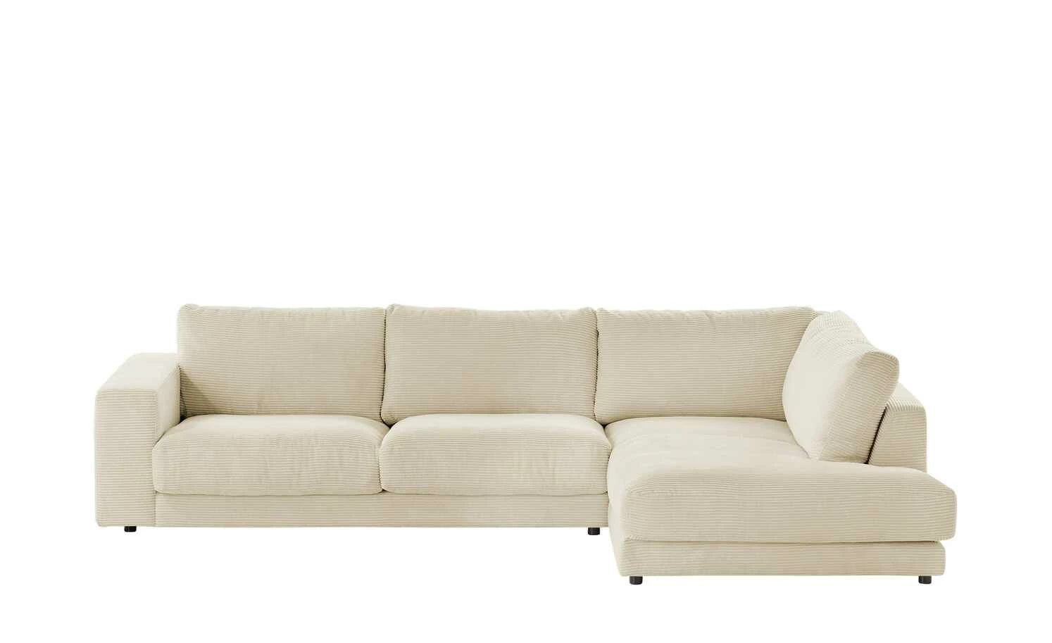 VIVA Cord-Ecksofa Sila | Nature (Creme) rechts 4 VIVA Cord-Ecksofa Sila | Nature (Creme) rechts – Bild 2