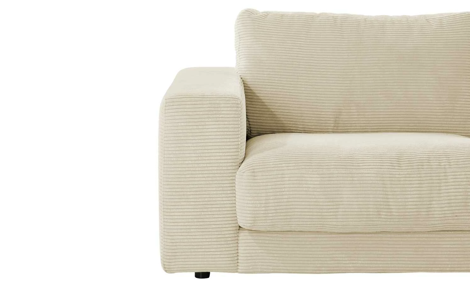 VIVA Cord-Ecksofa Sila | Nature (Creme) rechts 11 VIVA Cord-Ecksofa Sila | Nature (Creme) rechts – Bild 9