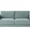 VIVA Cordsofa Sila | Light Blue (Blau-Grau)