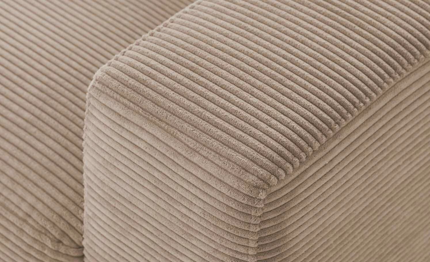 VIVA Megasessel aus Cord Sila | Taupe (Hellbraun) 5 VIVA Megasessel aus Cord Sila | Taupe (Hellbraun) – Bild 3