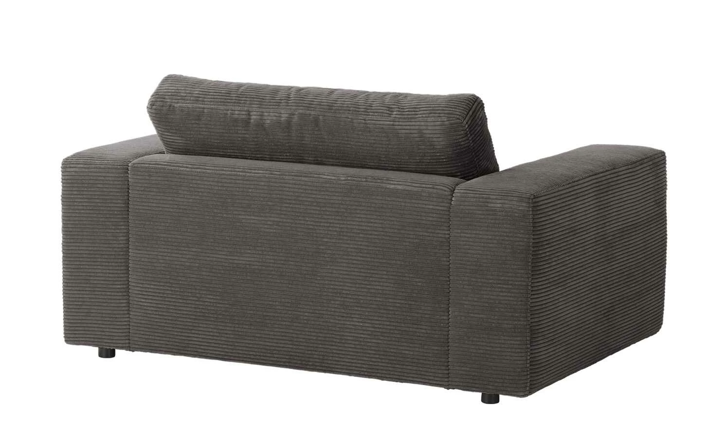 VIVA Megasessel aus Cord Sila | Dark Grey (Anthrazit) 5 VIVA Megasessel aus Cord Sila | Dark Grey (Anthrazit) – Bild 3